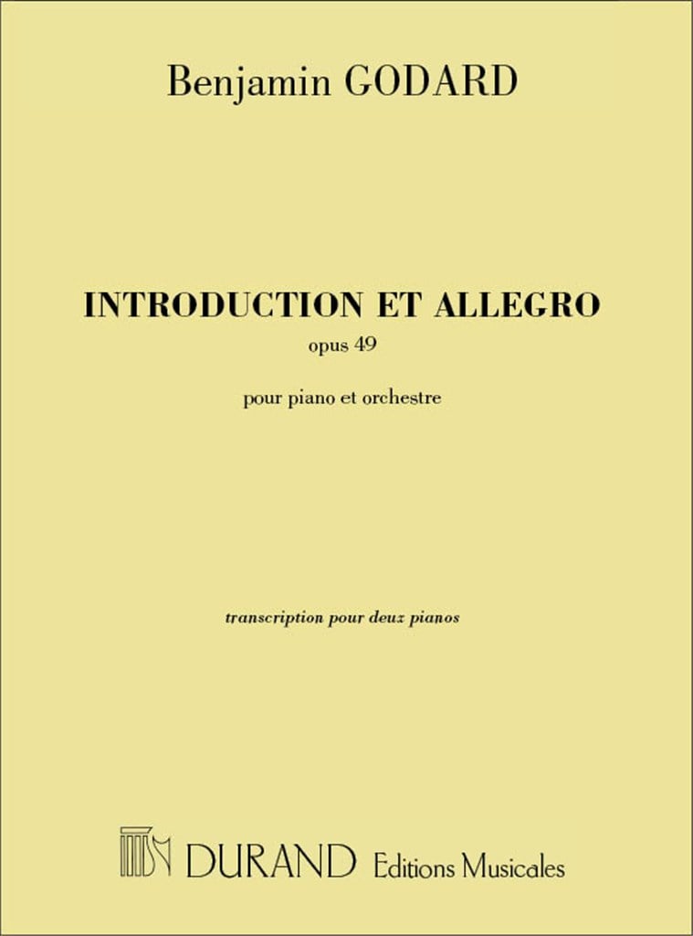Introduction Et Allegro, Opus 49, Pour Piano Et